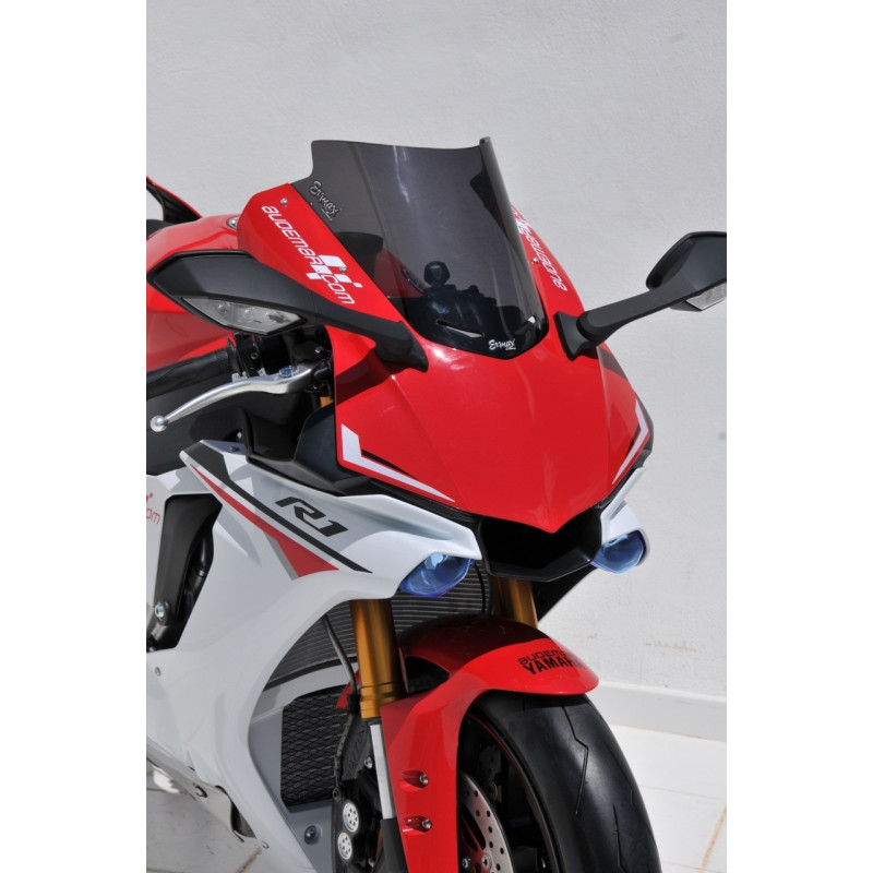 Pare-brise Bulle ERMAX Taille D'origine 43 Cm Pour Yamaha YZF R1 (2009-2014) - Neuf