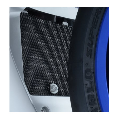 GRILLE PROTECTION RADIATEUR HUILE R&G NOIR - YAMAHA YZF-R1 2015