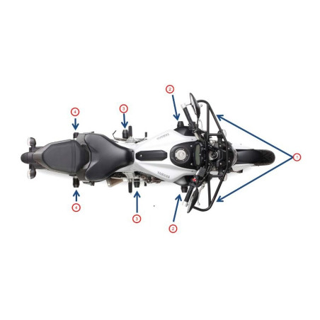 PROTECTION MOTO-ECOLE MOTEUR BASSE YAMAHA MT07
