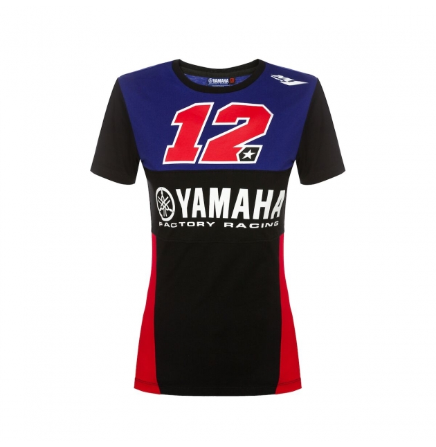 TSHIRT YAMAHA FEMME MV12 2019 planet-racing.fr
