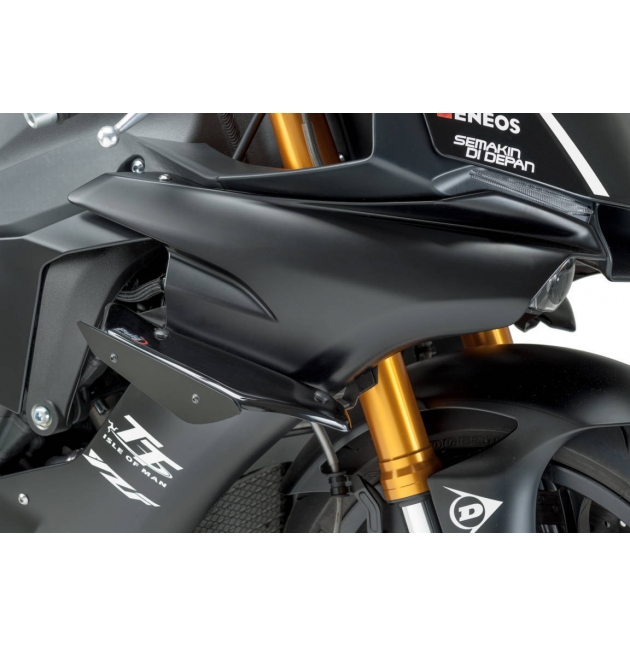 Aluminium Noir Boulons & dzus Tête de fourche & pare-brise Kit pour Yamaha  R1