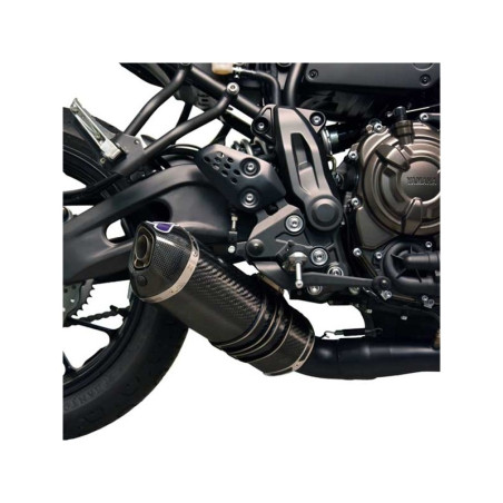 LIGNE TERMIGNONI CARBONE NOIR YAMAHA MT07 / XSR 700