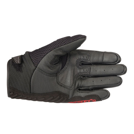 GANTS ALPINESTARS SMX-1 AIR V2 NOIR / ROUGE FLUO