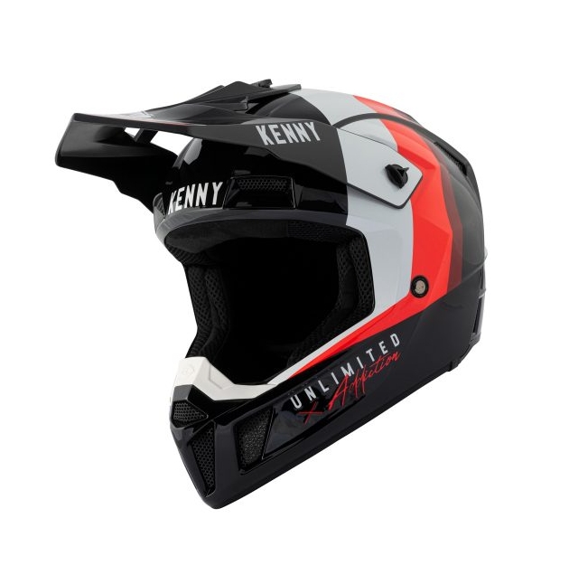 CASQUE KENNY PERFORMANCE BLACK RED 2021