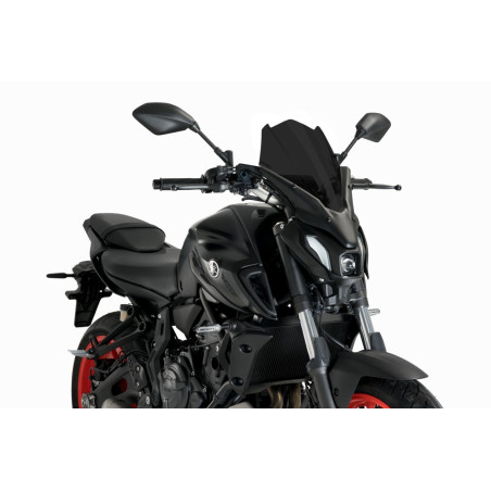 SAUTE-VENT PUIG NEW GENERATION TOURING YAMAHA MT07 2021 - FUMÉ FONCÉ