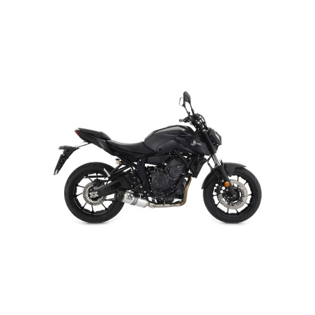 SILENCIEUX ARROW THUNDER YAMAHA MT07 2021 - EMBOUT CARBONE