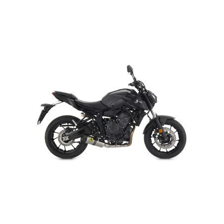 SILENCIEUX ARROW THUNDER YAMAHA MT07 2021 - EMBOUT CARBONE