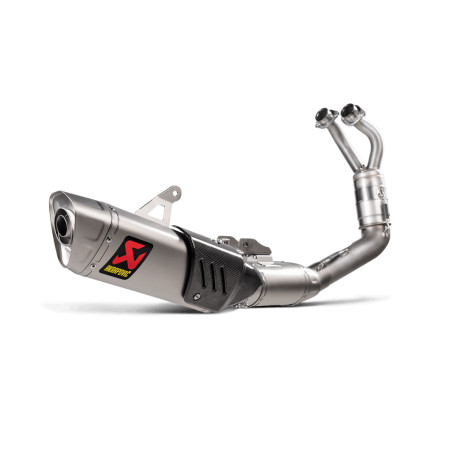 LIGNE AKRAPOVIC TITANE YAMAHA R7