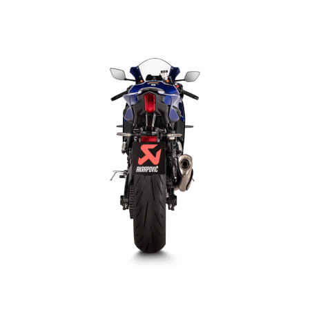 LIGNE AKRAPOVIC TITANE YAMAHA R7