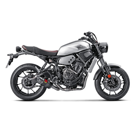 LIGNE AKRAPOVIC CARBONE - YAMAHA MT07 / TRACER 7 / XSR 700   