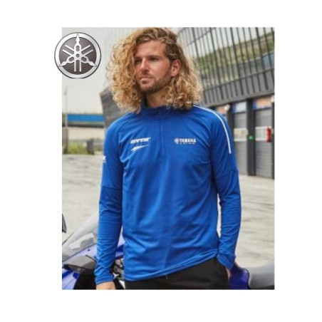 T-SHIRT YAMAHA PADDOCK BLEU 2022 HOMME WALTHAM