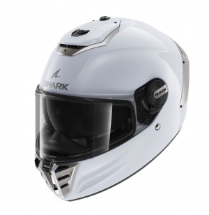 CASQUE SHARK SPARTAN RS BLANK WHITE GLOSSY
