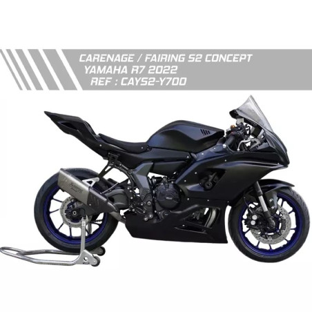 SET COMPLET DE CARENAGE S2 CONCEPT YAMAHA R7