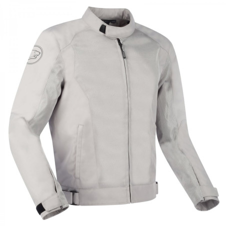 BLOUSON BERING NELSON ARGENT HOMME