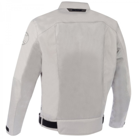 BLOUSON BERING NELSON ARGENT HOMME