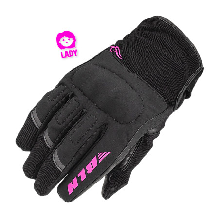 GANTS MI-SAISON BLH BE RUNNER FEMME WATERPROOF NOIR / ROSE