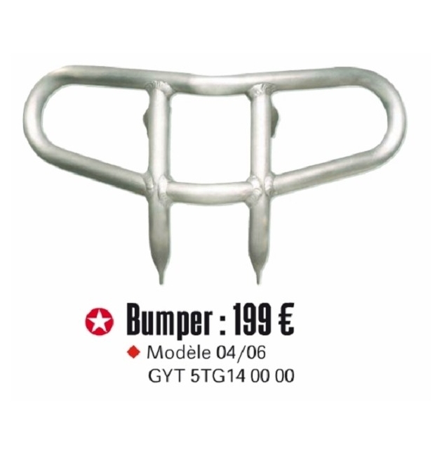 BUMPER AVANT YFZ450