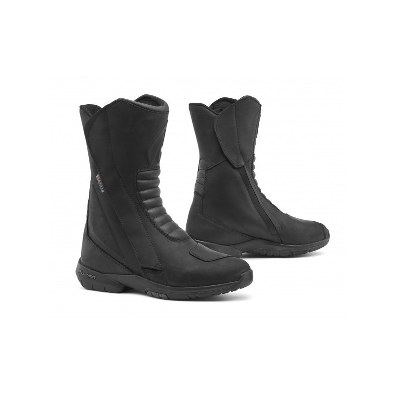 Bottes De Moto Büse B360 Touring - Noir, Cuir Véritable - Imperméables, Respirantes, Avec Renforts De Sécurité - Neuf Avec Emballage