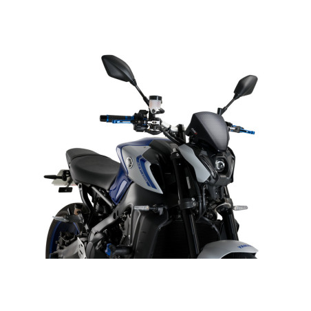 SAUTE-VENT PUIG SPORT PLUS YAMAHA MT09 2021 - CARBONE