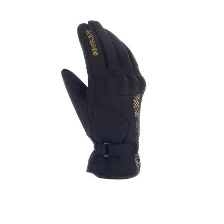 GANTS HIVER TEXTILE BERING CARMEN NOIR / OR FEMME