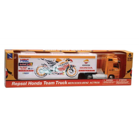MAQUETTE CAMION REPSOL HONDA RACING TEAM 1/43
