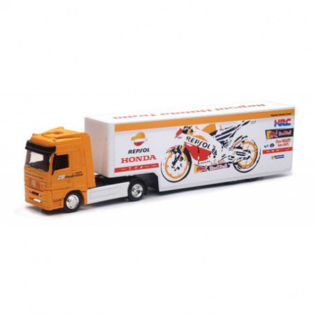 MAQUETTE CAMION REPSOL HONDA RACING TEAM 1/43