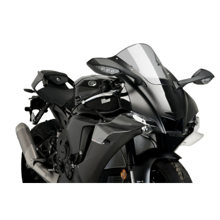 AILERON FRONTAL GP PUIG YAMAHA R1 & R1M 2020 - FUMÉ CLAIR