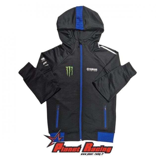SWEAT YAMAHA RACING MONSTER HOMME KACKNEY - Collection Officielle Yamaha  Monster Energy 2023