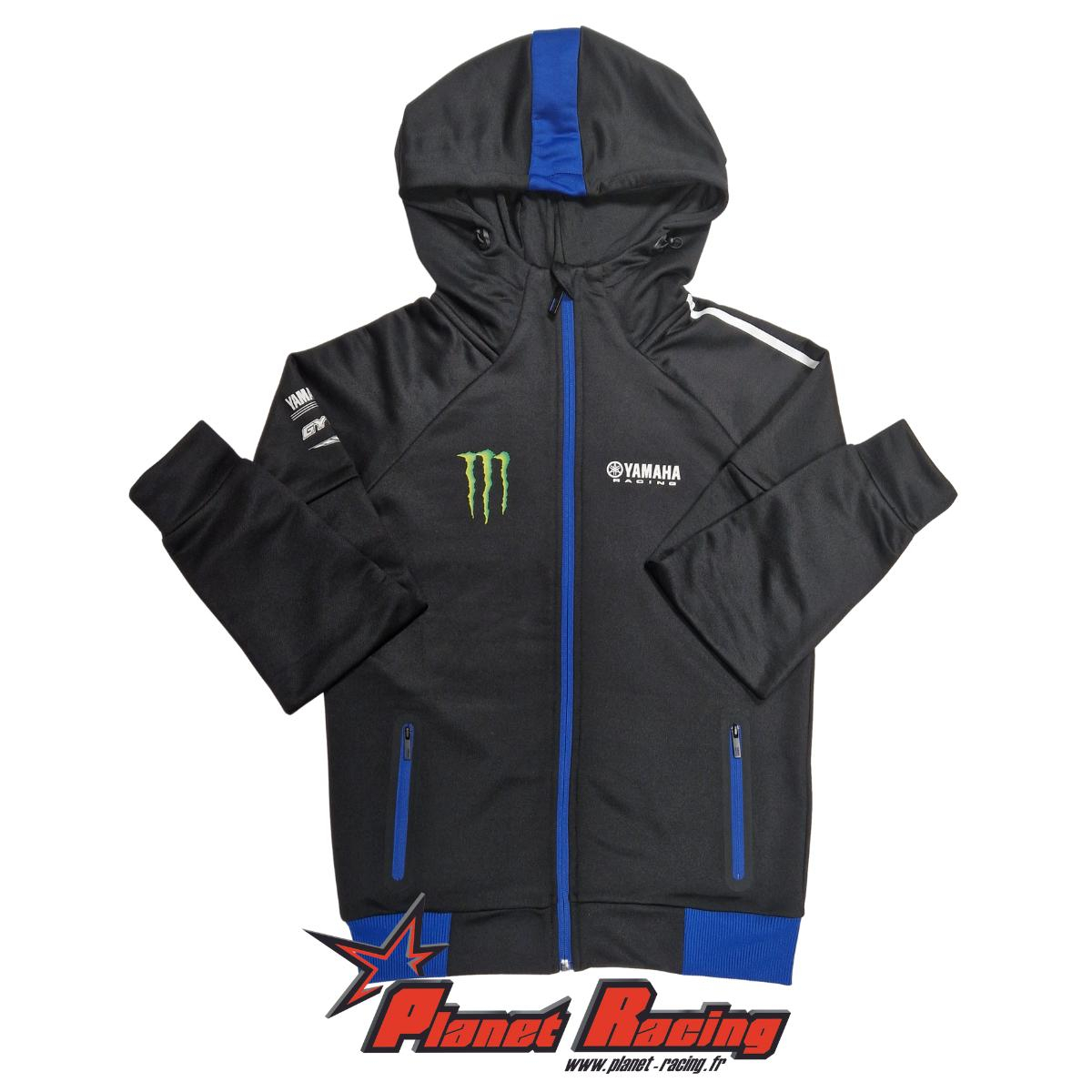 SWEAT YAMAHA RACING MONSTER HOMME KACKNEY - Collection Officielle