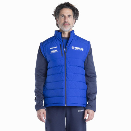 VESTE HYBRIDE YAMAHA PADDOCK BLEU TEAMWEAR 2024 / 2025 HOMME BAVLY