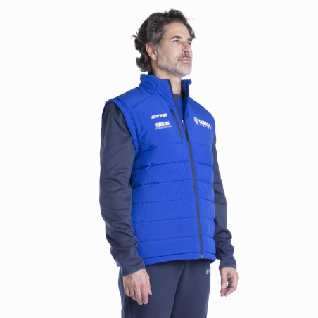 VESTE HYBRIDE YAMAHA PADDOCK BLEU TEAMWEAR 2024 / 2025 HOMME BAVLY
