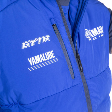 VESTE HYBRIDE YAMAHA PADDOCK BLEU TEAMWEAR 2024 / 2025 HOMME BAVLY