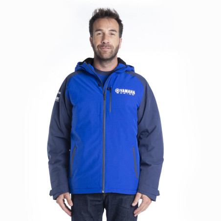 BLOUSON YAMAHA PADDOCK BLEU TEAMWEAR 2024 / 2025 HOMME ABAZA