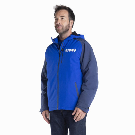 BLOUSON YAMAHA PADDOCK BLEU TEAMWEAR 2024 / 2025 HOMME ABAZA
