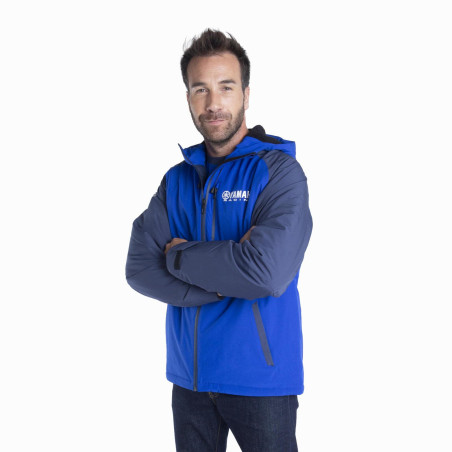 BLOUSON YAMAHA PADDOCK BLEU TEAMWEAR 2024 / 2025 HOMME ABAZA