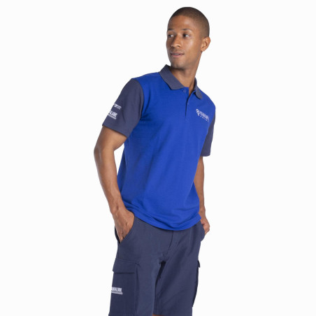 POLO YAMAHA PADDOCK BLEU TEAMWEAR 2024 / 2025 HOMME IVDEL