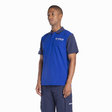 POLO YAMAHA PADDOCK BLEU TEAMWEAR 2024 / 2025 HOMME IVDEL