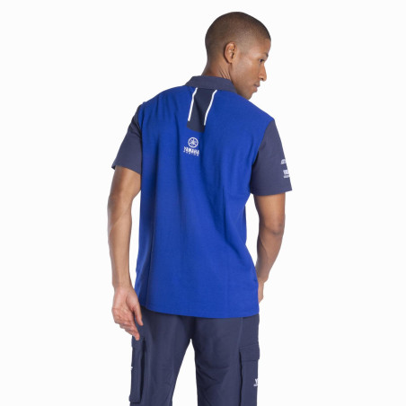 POLO YAMAHA PADDOCK BLEU TEAMWEAR 2024 / 2025 HOMME IVDEL