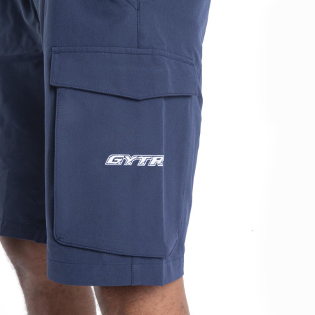 SHORT YAMAHA PADDOCK BLEU TEAMWEAR 2024 / 2025 HOMME DUDIN