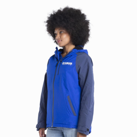 BLOUSON YAMAHA PADDOCK BLEU TEAMWEAR 2024 / 2025 FEMME OKAZA