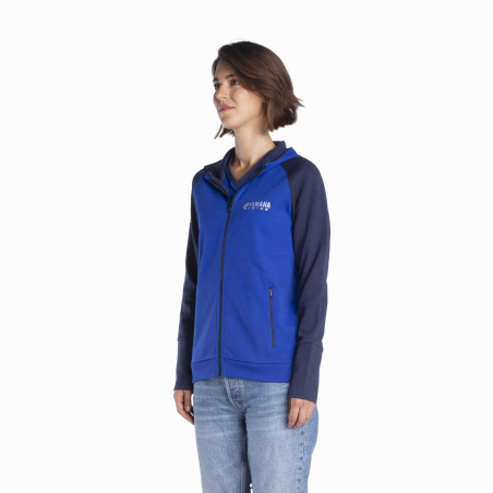 SWEAT YAMAHA PADDOCK BLEU TEAMWEAR 2024 / 2025 FEMME KASUA