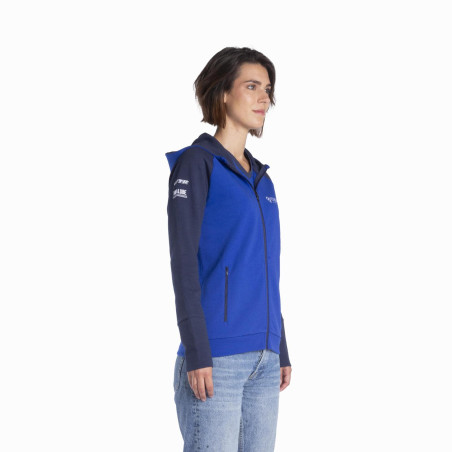 SWEAT YAMAHA PADDOCK BLEU TEAMWEAR 2024 / 2025 FEMME KASUA