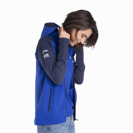 SWEAT YAMAHA PADDOCK BLEU TEAMWEAR 2024 / 2025 FEMME KASUA
