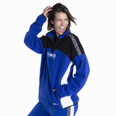 POLAIRE YAMAHA PADDOCK BLEU STREETWEAR 2024 / 2025 UNISEXE KALUGA