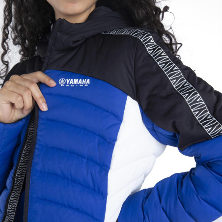 VESTE HYBRIDE YAMAHA PADDOCK BLEU STREETWEAR 2024 / 2025 FEMME HANDA
