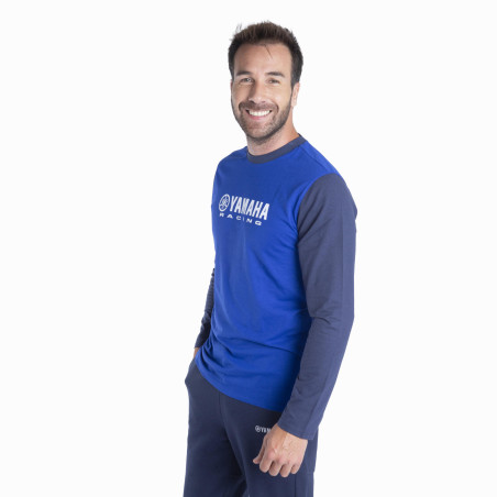 JOGGING YAMAHA PADDOCK BLEU TEAMWEAR 2024 / 2025 HOMME LUGA
