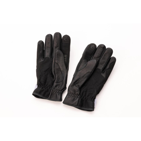 GANTS MOTO CUIR YAMAHA FASTER SONS HOMME LIMON
