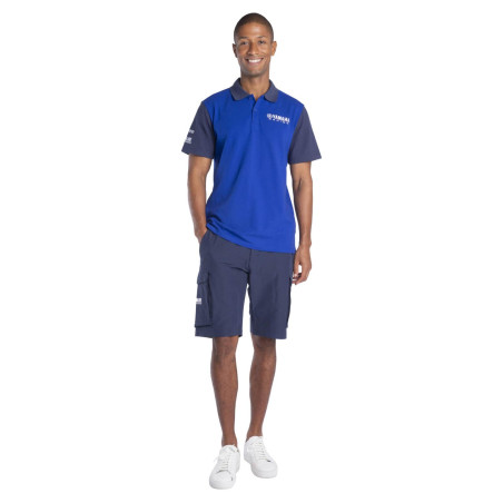 SHORT YAMAHA PADDOCK BLEU TEAMWEAR 2024 / 2025 HOMME DUDIN