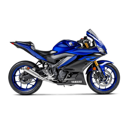 LIGNE COMPLETE AKRAPOVIC YAMAHA MT03 2016 - 2019 / R3 2019 - 2021
