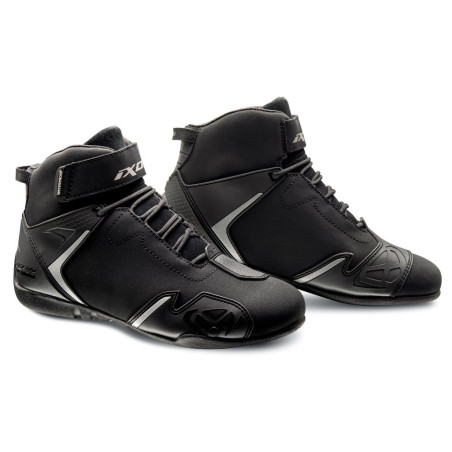 BASKETS IXON GAMBLER LADY WATERPROOF FEMME NOIR / ARGENT